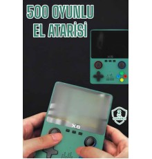 3.5 İnç Ekran 1000 Oyunlu Oyun Konsolu El Atarisi Miüzik Dinleme ve Kitap Okuma