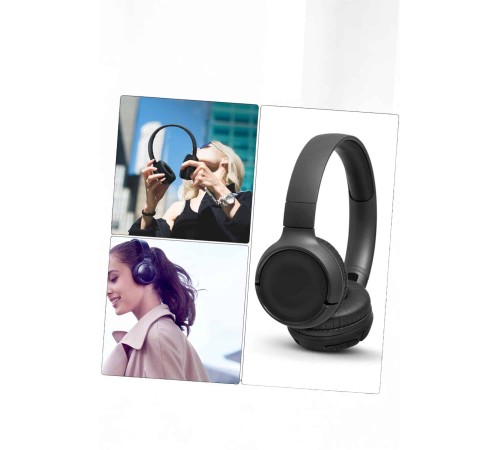 Kulak Üstü Kablosuz Bluetooth Kulaklık Gürültü Önleyici Ayarlanabilir