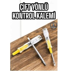 Kontrol Kalemi Nikel Kaplama Çift Başlıklı Test Cihazı