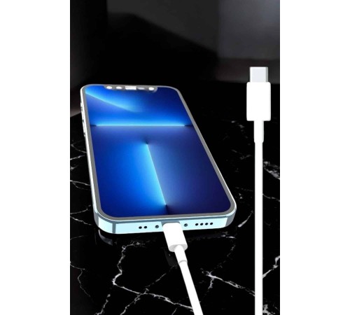 Iphone Uyumlu İOS Uyumlu Lightning Hızlı Şarj Tye C Lightning Şarj Kablosu
