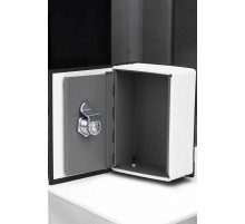 Gizli Kasa Kitap Görünümlü Anahtarlı Çelik Mini Kasa