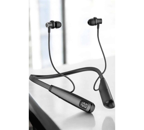 Boyun Bantlı Bluetooth Kulaklık Yüksek Ses Kaliteli 100 Saat Kulaklık