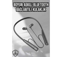 Boyun Bantlı Bluetooth Kulaklık Yüksek Ses Kaliteli 100 Saat Kulaklık