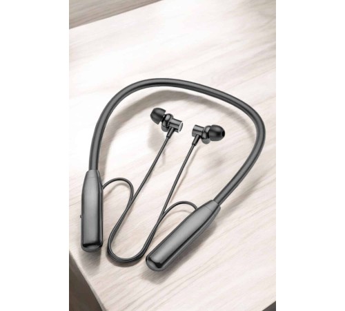 Boyun Askılı Bluetooth Kulaklık Uzun Şarj Süreli Dijital Göstergeli Kablolu
