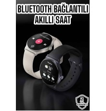 Akıllı Saat Sesli Görüşme Bluetooth Bağlantılı 3 Kordonlu