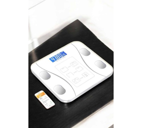Tartı Baskül Dijital Elektronik Tartı Vücut Analiz Wifi Akıllı Yağ Ölçer