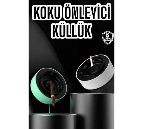 Dumanı Içine Çeken Küllük Kokuyu Hapseden Küllük Akıllı Kokusuz Küllük