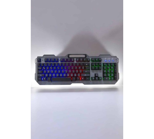 Klavyesi Q Klavye RGB Işıklı Mouse Hediyeli