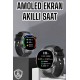 Akıllı Saat Bluetooth Bağlantılı Amoled Ekran Uyku ve Sağlık Takibi