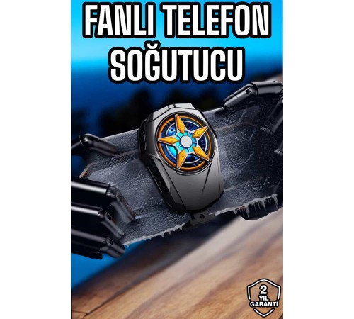 Fanlı Radyatör Soğutucu Telefon Soğutucu Tüm Telefonlara Uyumlu