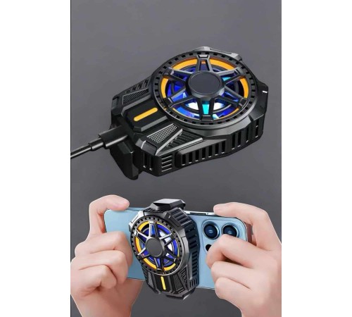 Fanlı Radyatör Soğutucu Telefon Soğutucu Tüm Telefonlara Uyumlu