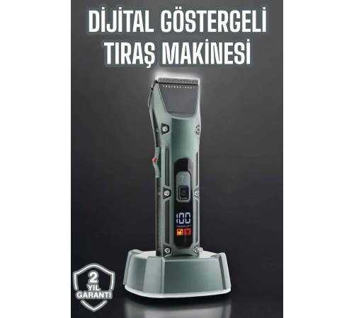 Tıraş Makinesi Uzun Pil Ömrü Şarjlı Günlük Tıraş Makinesi