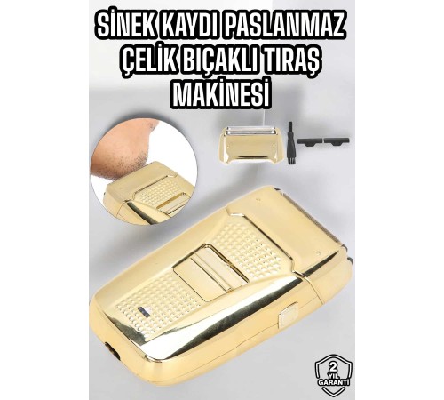 Tıraş Makinesi Sinek Kaydı Saç Sakal ve Vücut Tıraşına Uygun