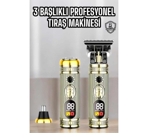 Profesyonel Saç Sakal ve Vücut Tıraşına Uygun Sıfır Sinek Kaydı Tıraş