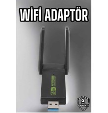 Wifi Adaptör Çift Bantlı Kablosuz Wifi Adaptörü