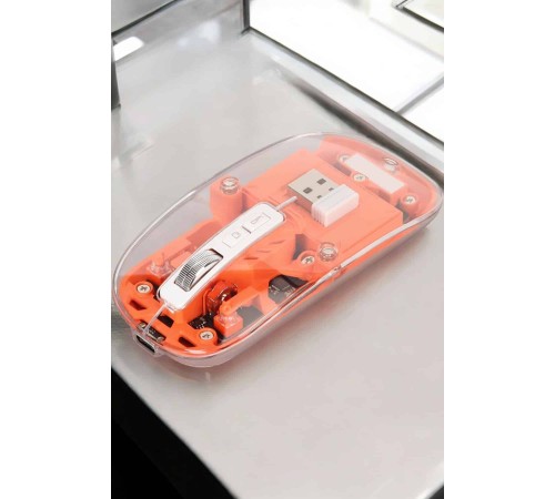 Kablosuz Mouse Fare 5.0 Bluetooth Bağlantılı USB Girişli