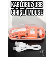 Fare Mouse Çift Modlu Kablosuz Bağlantılı 2.4GHz Destekli