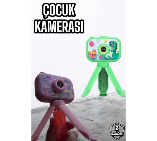 Çocuklara Özel Dijital LCD Ekran 1080P HD Görüntü Kaliteli