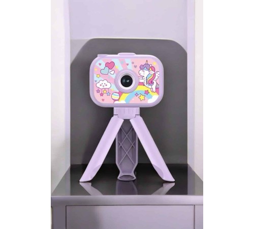 Ayaklı Mini Fotoğraf Makinesi Çocuk Için Eğitici Video Kamera Ayaklı Mini Fotoğraf Makinesi Çocuk Için Eğitici Video Kamera