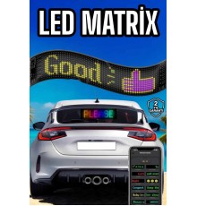 Led Matrix Panel Dijital Ekran Kumandalı Pixsel Görünümlü