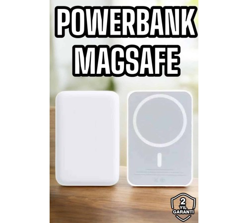Magsafe Kablosuz Batarya Yüksek Performanslı Manyetik Tasarım Hızlı Şarj