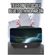 Yeni Nesil Akıllı Hoparlör Telefon Tutacağı Uzun Pil Ömrü Yüksek Ses Kaliteli