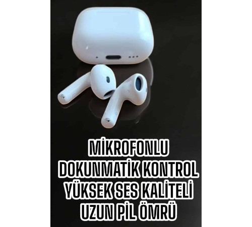 Kaliteli Ucuz İOS ve Android Uyumlu TWS Bluetooth Kulaklık ANC Özelliği