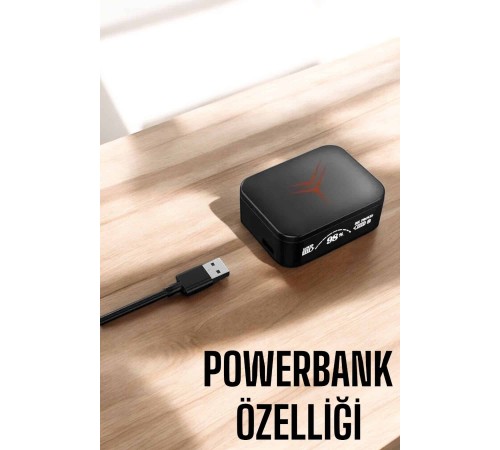 Bluetooth Kulaklık Powerbank Özelliği Yüksek Ses Kaliteli TWS Kulaklık