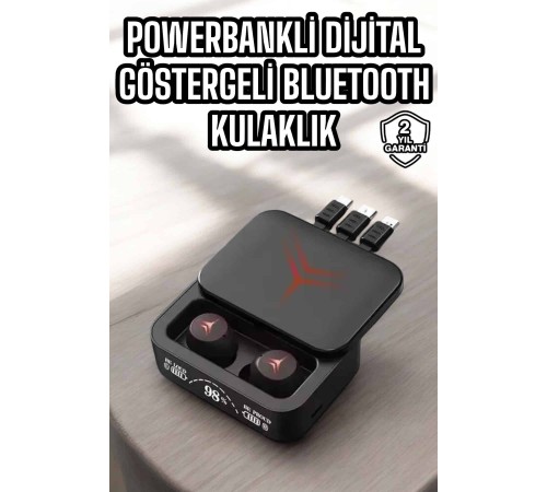Ucuz ve Kaliteli Bluetooth Kulaklık TWS Çoklu Şarj Girişi Yüksek Ses Kaliteli