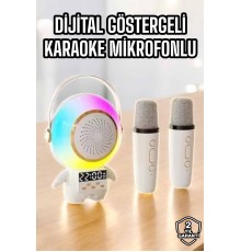 Çocuklara Özel Kablosuz Bluetooth Bağlantılı Karaoke Mikrofon