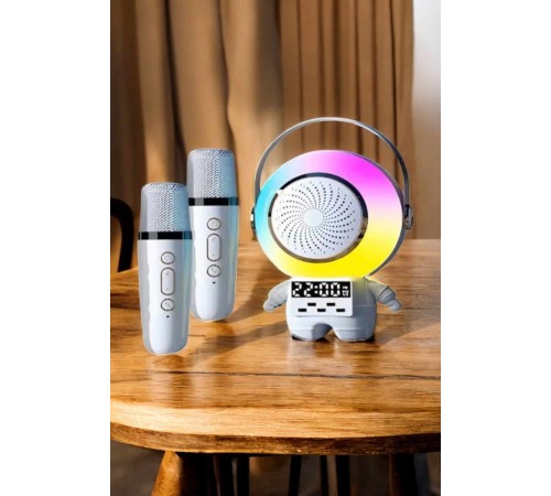 Çocuklara Özel Kablosuz Bluetooth Bağlantılı Karaoke Mikrofon