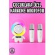 Mini Karaoke Astronot Bluetooth Speaker Karaoke Mikrofon