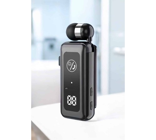 Kablolu Makaralı Bluetooth Kulaklık Uzun Pil Ömrü Dijital Göstergeli