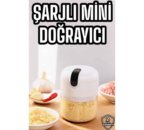 El Rondosu Mini Şarjlı Doğrayıcı Taşınabilir 250 ml