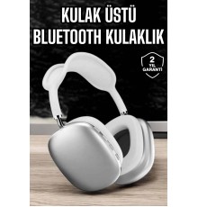 P9 Air Max Kablosuz 5.0 Mikrofonlu Bluetooth Kulaklık Beyaz Yüksek Ses Kaliteli