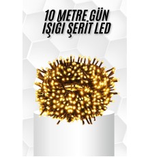 10 Metre Led Işık Gün Işığı Her Ortama Uygun Ampüllü