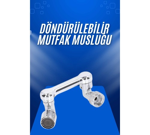 Döndürülebilir Musluk Mutfak Banyo Musluk Ucu Başlığı 4 Filtreli Döndürülebilir Musluk Mutfak Banyo Musluk Ucu Başlığı 4 Filtreli