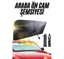 Ön Cam Güneşlik Şemsiye Tüm Araçlar İçin Araba Katlanabilir Güneşlik