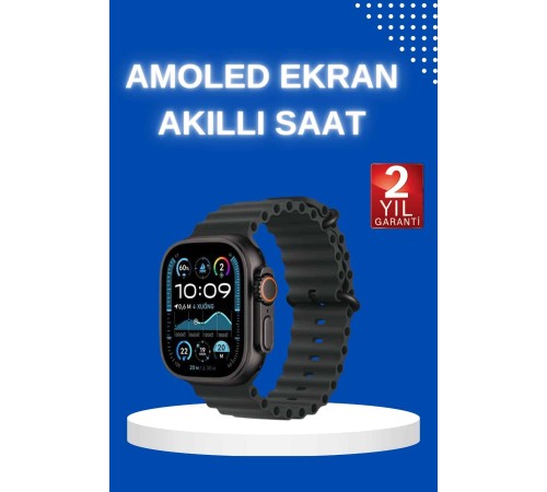 Akıllı Saat Bluetooth Bağlantılı NFC ve GPS Uyumlu Nabız Ölçer Sesli Görüşme