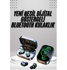 2025 Model Bluetooth Kulaklık Telefon Şarj Edebilen Çağrı Cevaplama Dijital Göstergeli