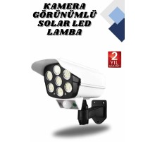 Kamera Görünümlü Led Lamba Dönebilen Bahçe Aydınlatması Duvar Lambası