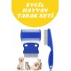 Evcil Hayvan Tarak Seti 4'lü Bit Tarağı Ked Köpek Tüyüne Uygun