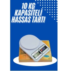 Yeni Nesil Taşınabilir Dijital Hassas Mutfak Tartısı Mutfak Terazisi Hassas Ölçüm 10 Kg