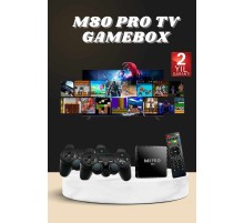 Android Tv Box 2.4g 10k Ultra Hd 2gb Ram 64gb Hafıza 10000 Retro Oyunlu Konsol Game Stick M8 Pro