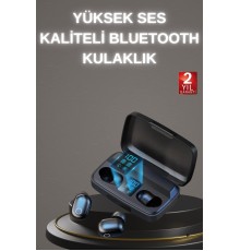 Yeni Nesil TWS Kablosuz Kulaklık Güçlü Batarya Yüksek Kalite Bluetooth 5.0 ANC Özelliği
