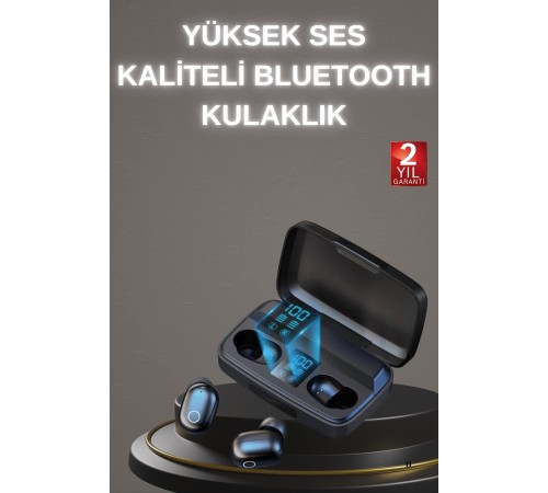 Yeni Nesil TWS Kablosuz Kulaklık Güçlü Batarya Yüksek Kalite Bluetooth 5.0 ANC Özelliği