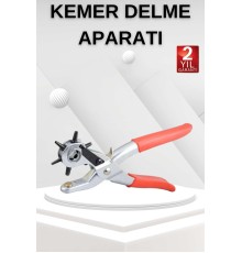 Kemer Delme Makinesi Aleti Kemer Delme Pensi Kumaş Kemer Ayakkabı Deri