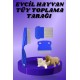 Kedi Köpek Tüy Bit Pire Toplayıcı Toplama Temizleme Tarağı Tarak Seti 4'lü Set