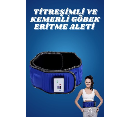 5 Motorlu Titreşimli Masaj Aleti Göbek Kemeri Selülit Cihazı Eritme Zayıflama