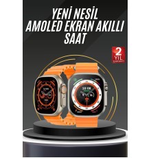 Akıllı Saat Android ve İOS Uyumlu 49 MM NFC Özelliği GPS Takibi